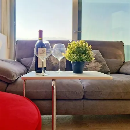 Appartamento Loft Romantico Vista Panoramica Vicino Al Mare